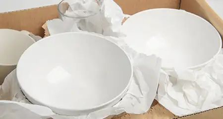 Packing fine china