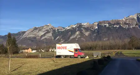 Cheap furniture and boxes removals to Liechtenstein